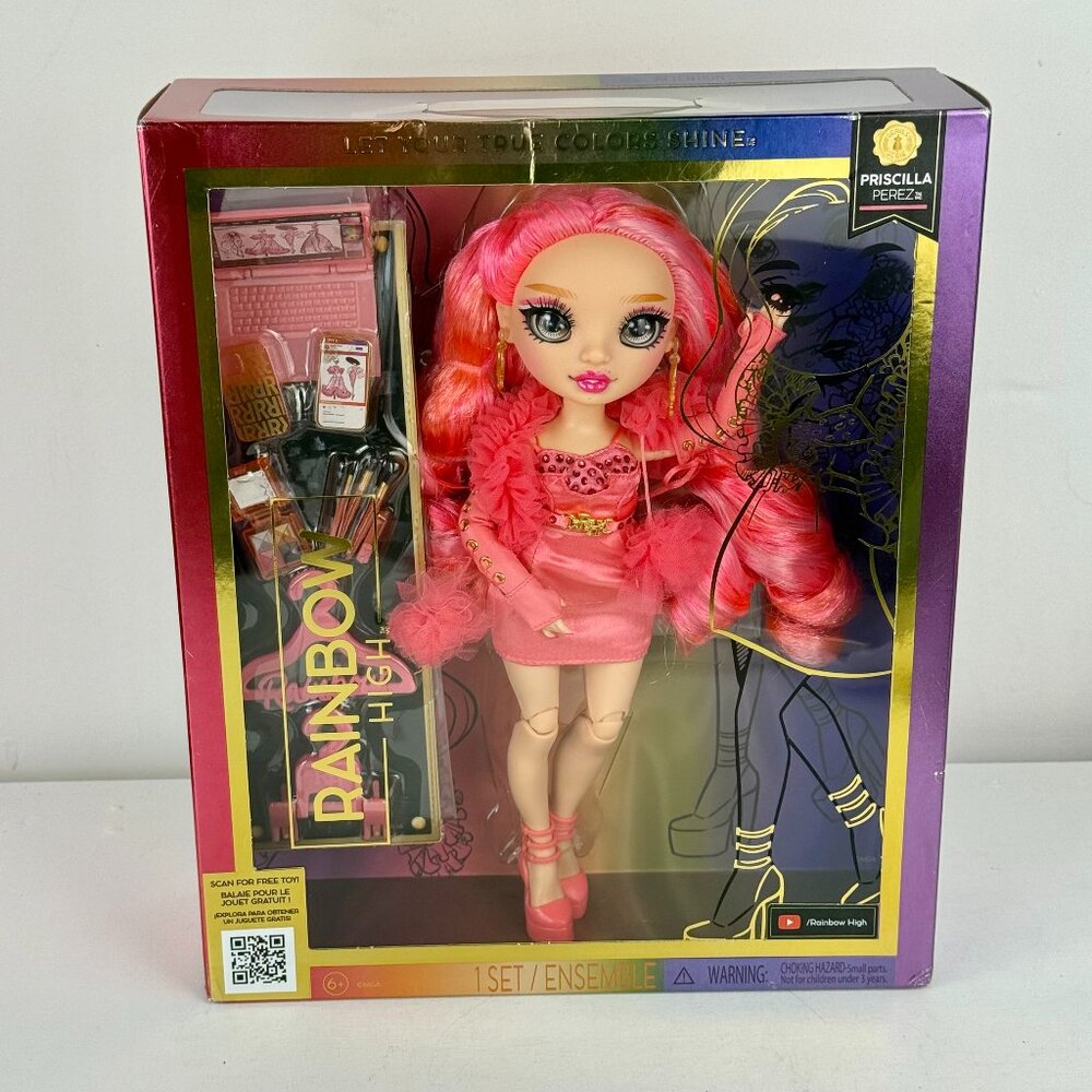 Rainbow High PRISCILLA PEREZ Fashion Pink Doll